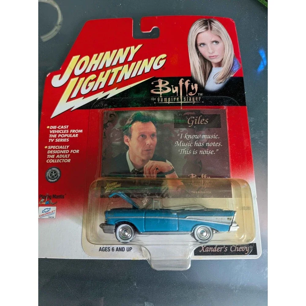 Johnny Lightning Buffy The Vampire Slayer Xander's Chevy 1957 Chevy Blue New